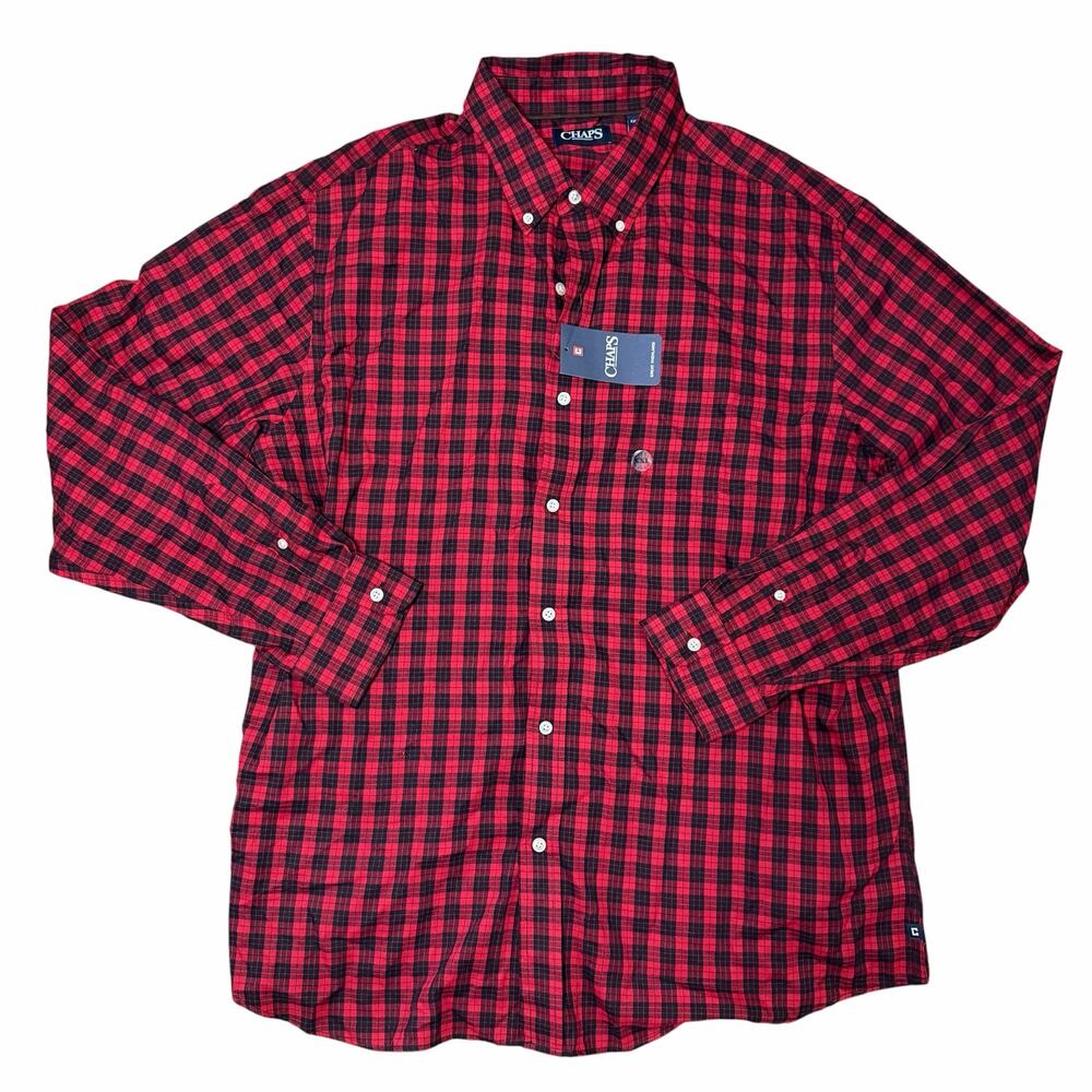 NWT Chaps Button Down Longsleeve Size XXL